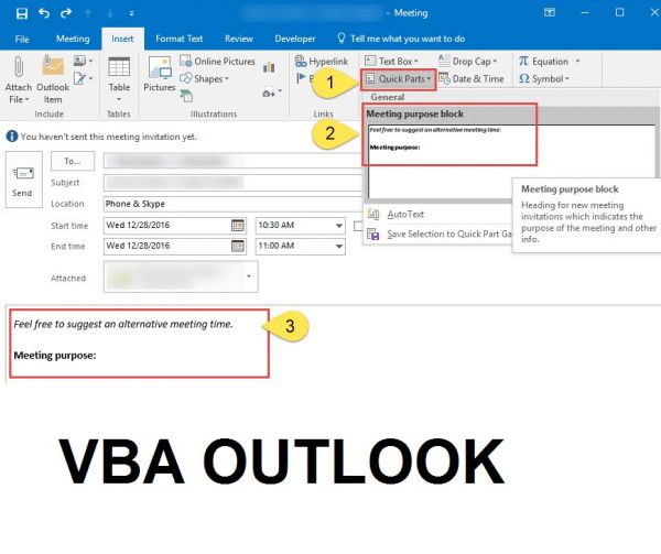 Outlook VBA
