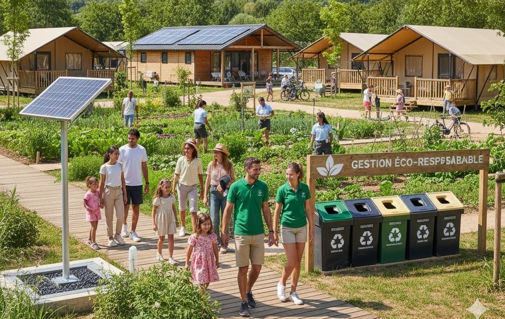 Animation et Gestion Éco-Responsable en Hôtellerie de Plein Air