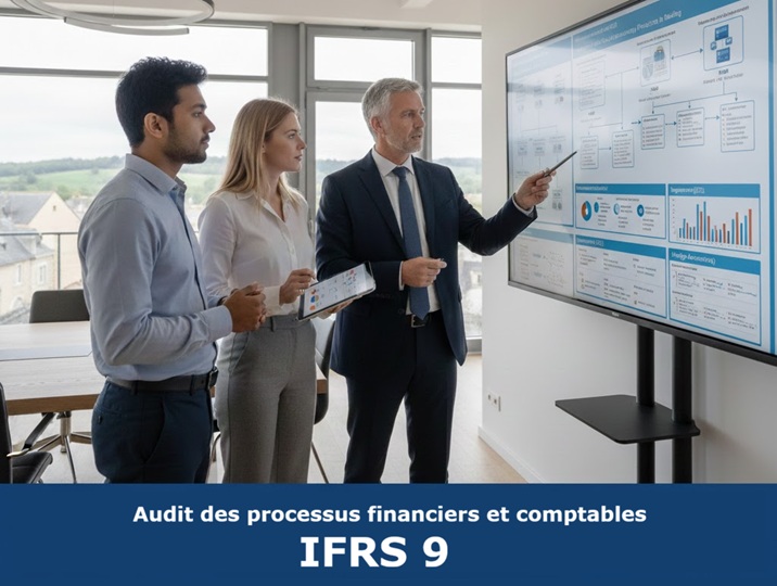 Audit des processus financiers et comptables en banque : IFRS 9, trésorerie et ALM