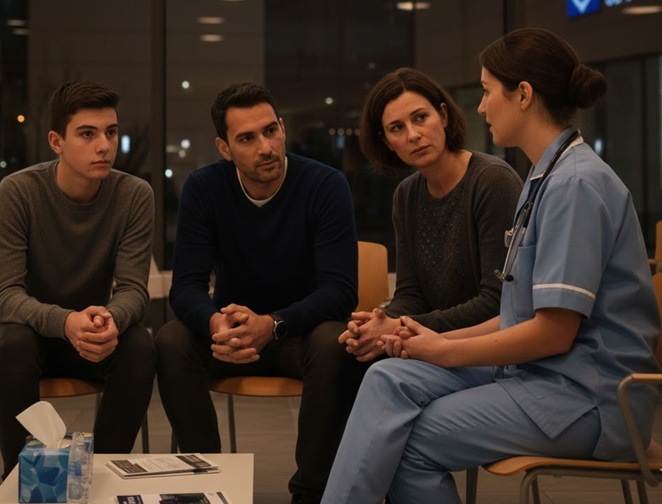 Communication patient et famille en horaires décalés