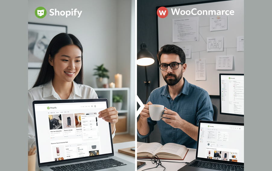 Créer sa boutique e-commerce avec Shopify ou WooCommerce