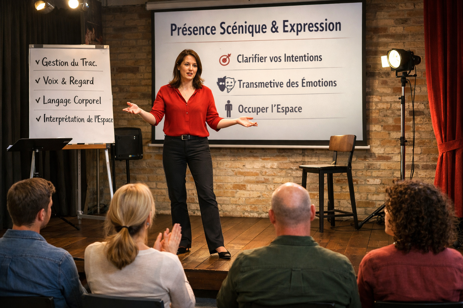 Développer sa présence scénique