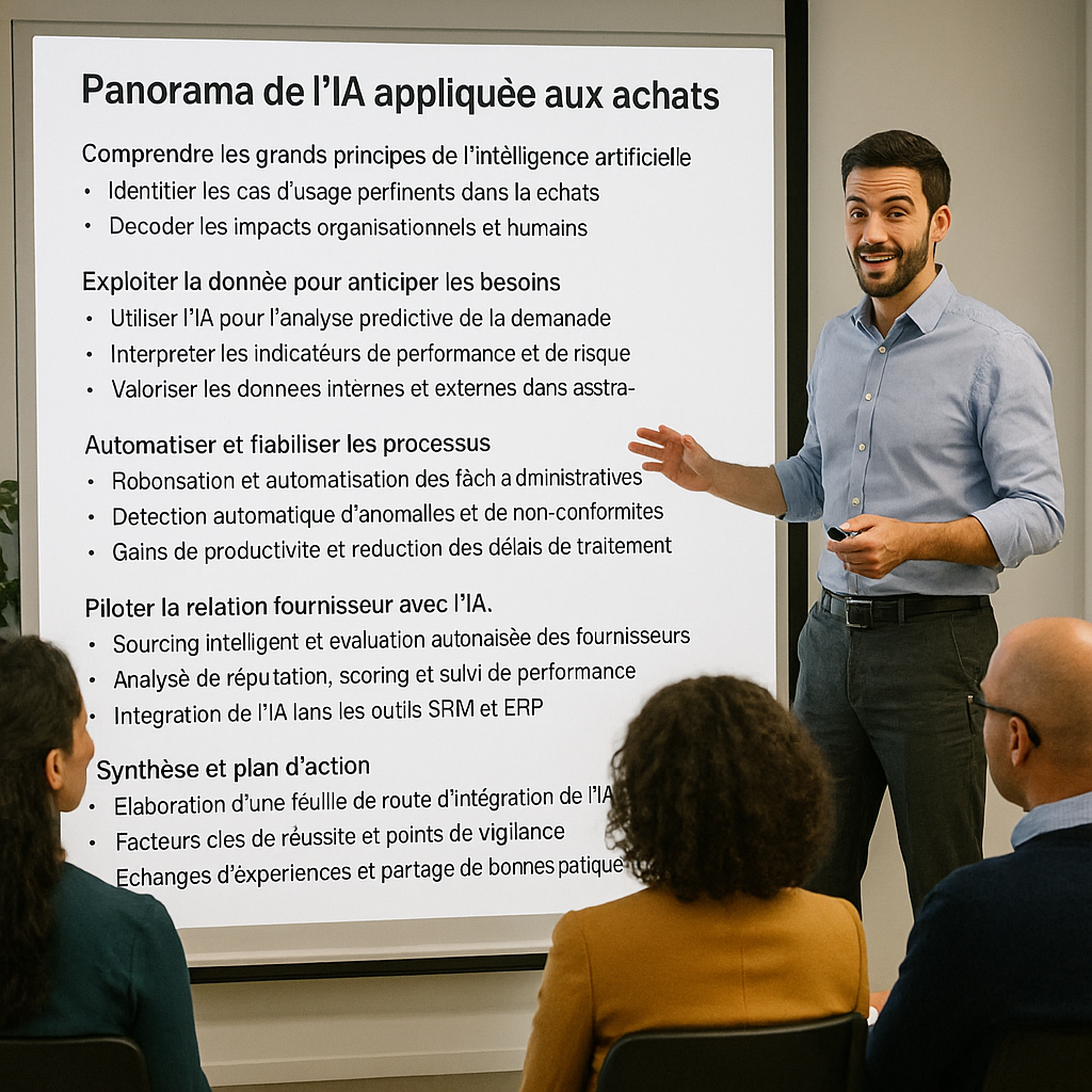 Exploiter l’intelligence artificielle pour optimiser la fonction achats