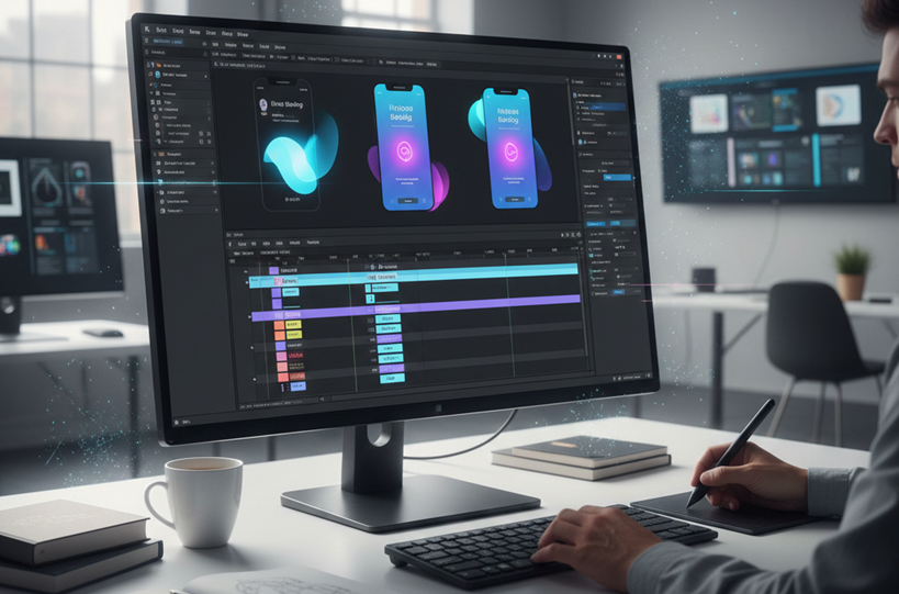 After Effects pour le motion design d’interface (UI/UX)