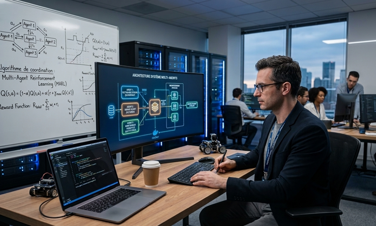 Architecte IA Agentique : Concevoir et déployer des systèmes multi-agents en entreprise