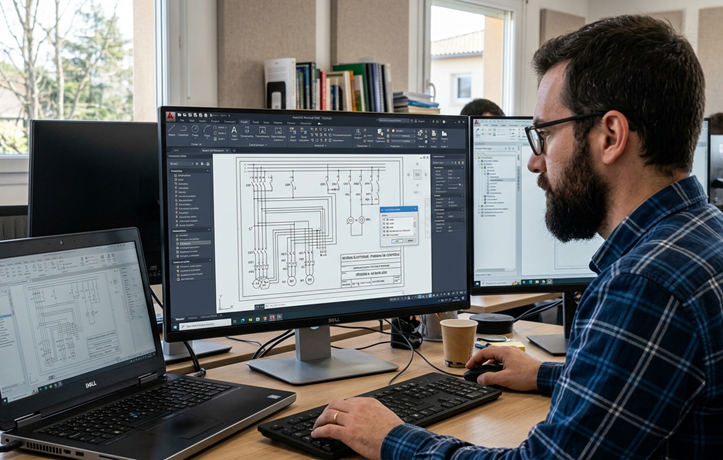 Autocad Electrical : conception de schémas électriques industriels