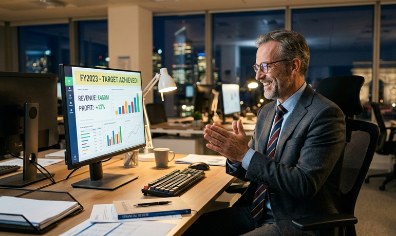 Clôture mensuelle et reporting avec l’IA