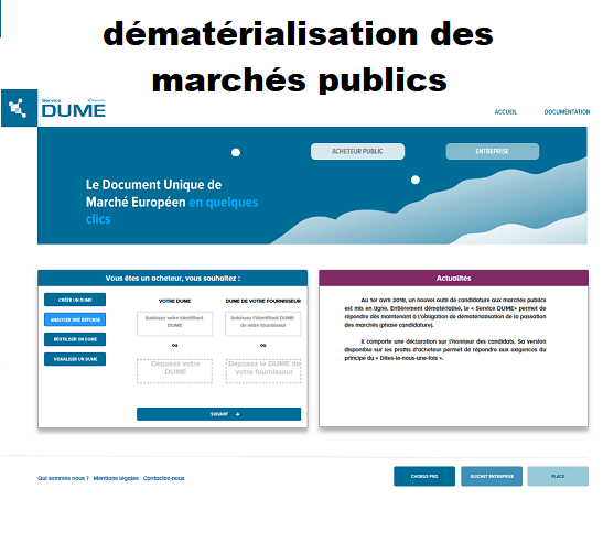 Marchés publics - La facture électronique pour les entreprises CHORUS PRO