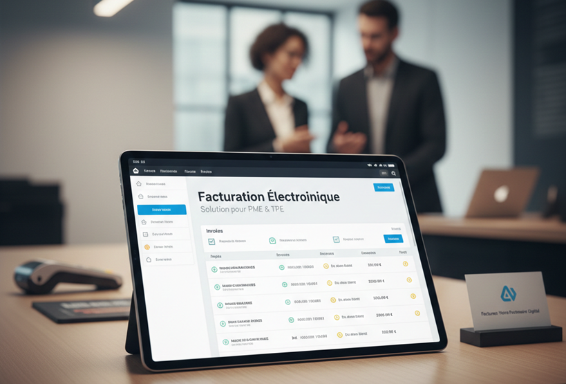 Facture électronique :  solutions légères et adaptées pour les PME et TPE
