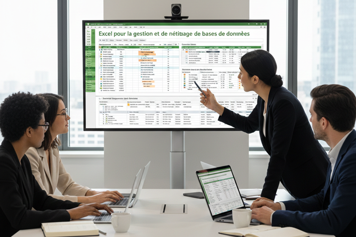 Excel pour la gestion et le nettoyage de bases de données