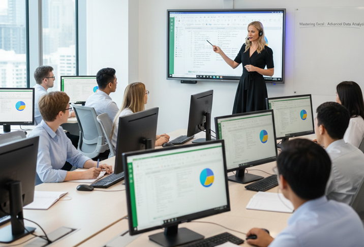 Pack Excel avancé : TCD, formules avancées et tableaux de bord