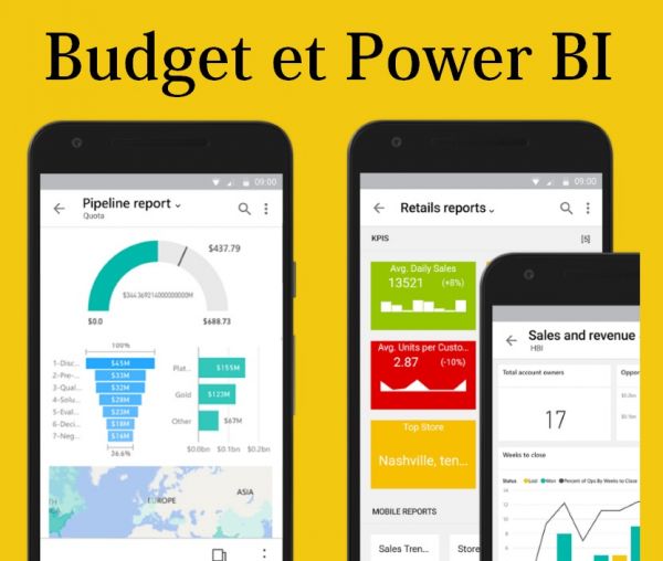 Créer un rapport budgétaire avec Power BI