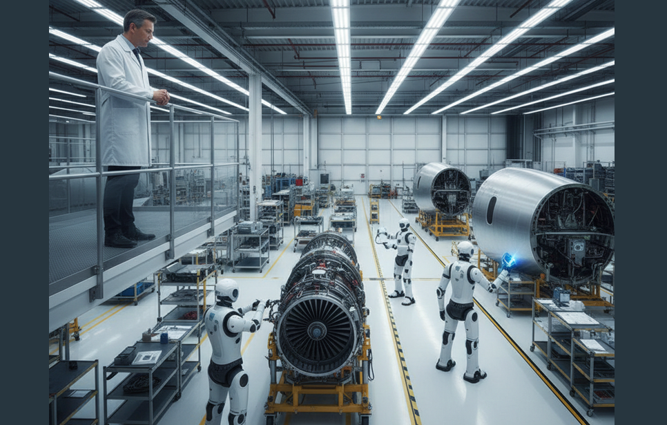 Implémentation de robots humanoïdes en production en milieu industriel