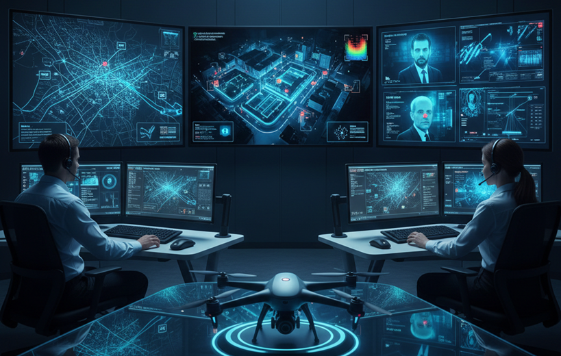 Surveillance avancée : IA, vidéo intelligente et drones pour une sécurité optimale