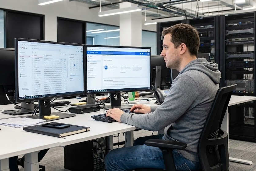 Administration Google Workspace : utilisateurs, sécurité et migration