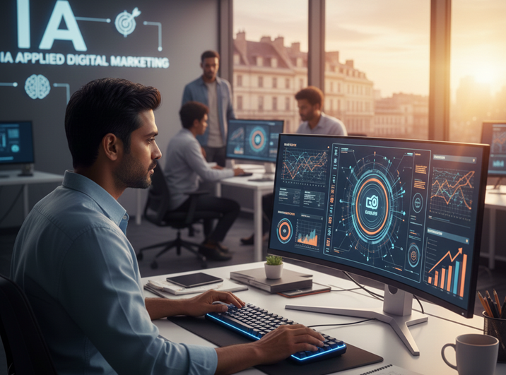 IA appliquée au marketing digital avancé