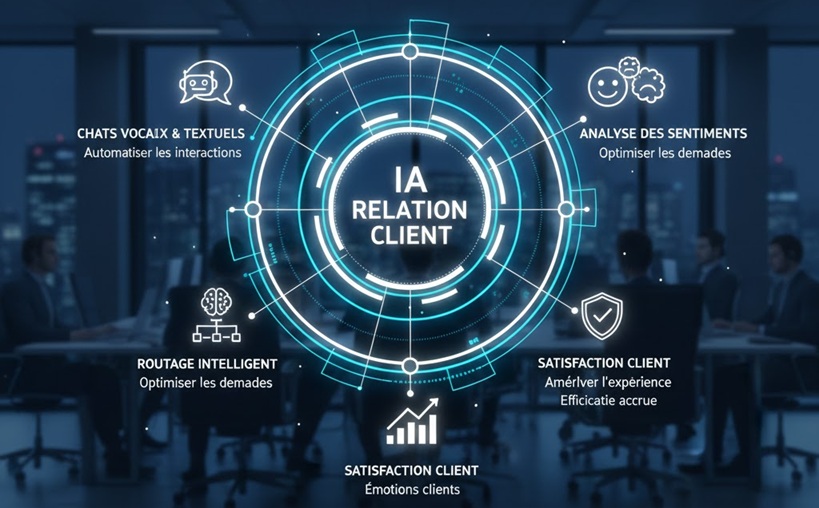 IA pour la relation client et les centres de contact