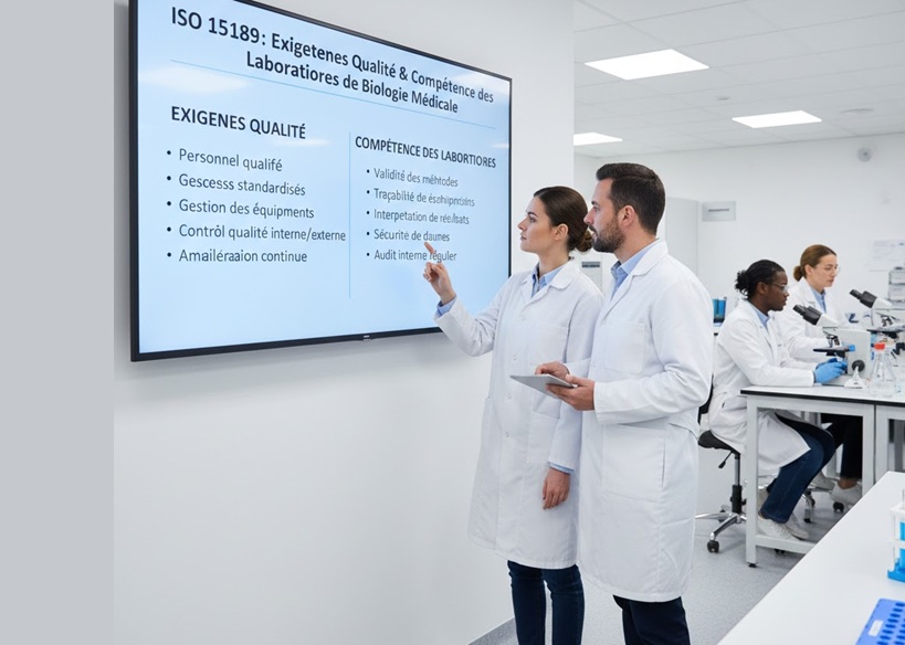 ISO 15189 : exigences qualité et compétence des laboratoires de biologie médicale