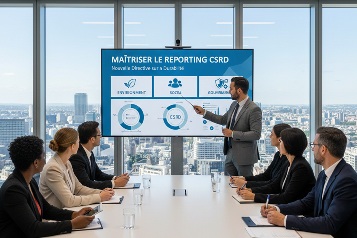 Reporting CSRD (Corporate Sustainability Reporting Directive) : conformité et stratégie