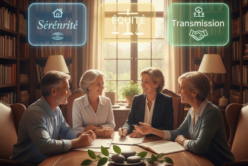 Préparer sa succession : Sérénité, équité et transmission