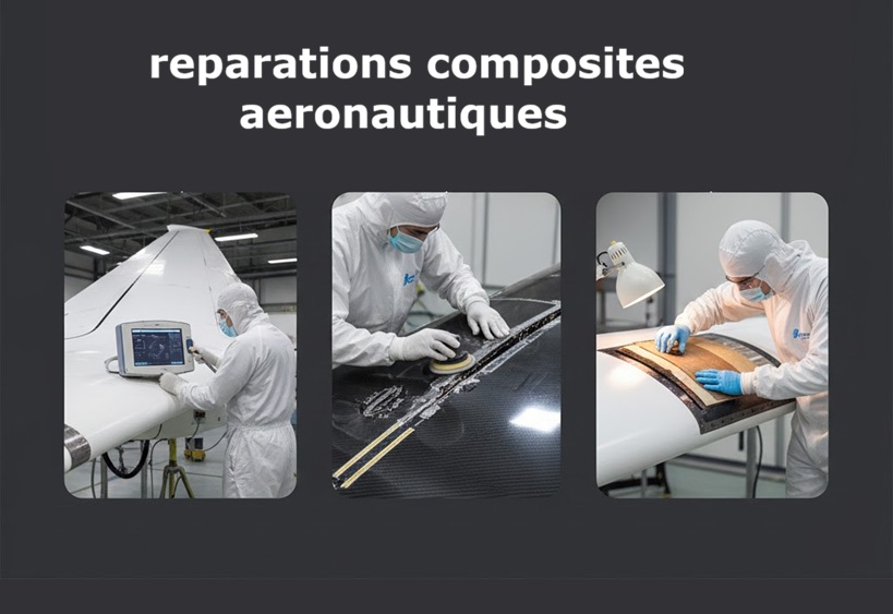 Aéronautique : techniques de réparation des structures composites