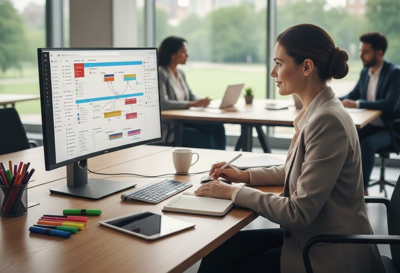 Secrétariat : planification et coordination de projets simples