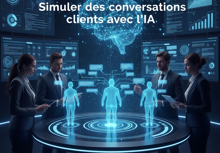 Simuler des conversations clients avec l'IA pour préparer ses équipes commerciales