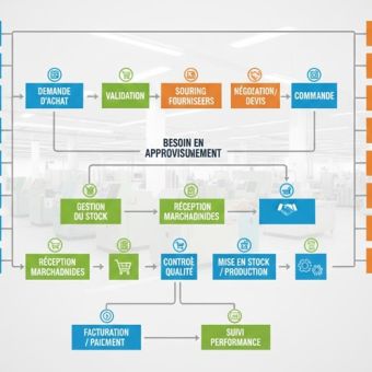 Cartographier et améliorer les processus achats et approvisionnements pour l’efficience et la performance