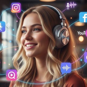 Clubs audio et podcasts sociaux : exploiter l’audio comme média social