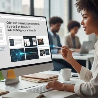 Créer une présentation percutante à partir d’un document avec l’intelligence artificielle