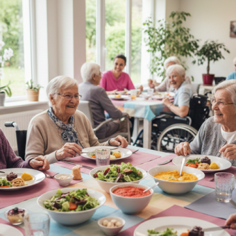 L’alimentation en EHPAD : créer du lien et du bien-être par les repas