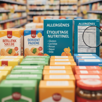 Allergènes et étiquetage nutritionnel