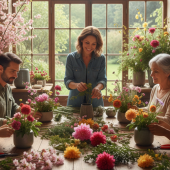 L'art de l'arrangement saisonnier : maîtriser les compositions florales au fil des saisons