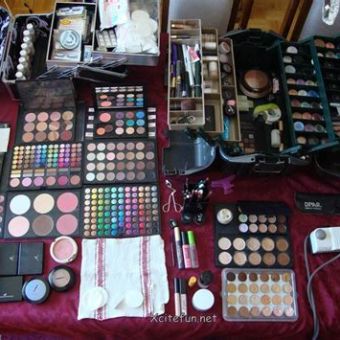 Auto-maquillage beauté