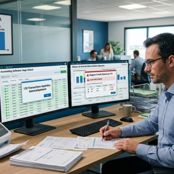 Automatisation de la saisie comptable et de la réconciliation bancaire avec l’IA