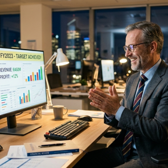 Clôture mensuelle et reporting avec l’IA