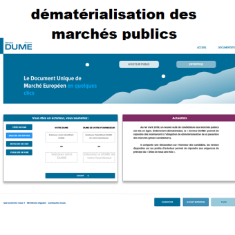 Marchés publics - La facture électronique pour les entreprises CHORUS PRO