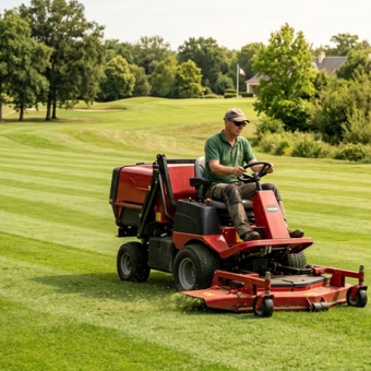 Entretien écologique des terrains de sport et golfs