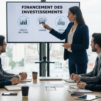 Financement des investissements de l'entreprise cliente (Crédits à Moyen et  Long Terme)