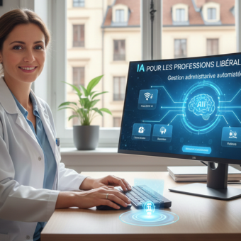 Gestion administrative automatisée avec l’IA pour les professions libérales de santé