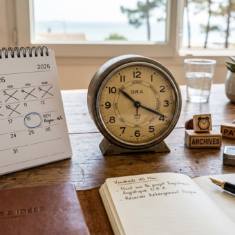 Gestion du temps et organisation avec les outils numériques
