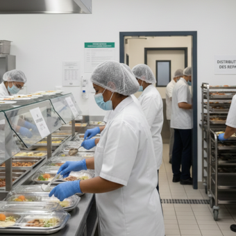 Hygiène et sécurité de la préparation et de la distribution des repas
