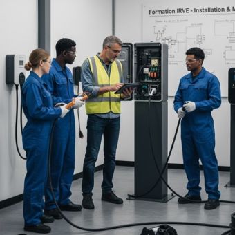 Formation IRVE Niveau 2 Opérationnel : Installateur-Mainteneur de bornes de recharge pour véhicules électriques