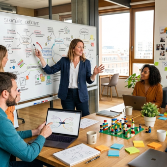 Leadership créatif et innovation managériale : libérer la créativité collective