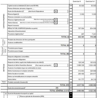 Déterminer le résultat fiscal et élaborer la liasse fiscale et son annexe