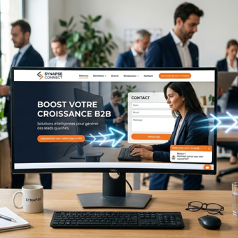 Transformer son site internet en machine à leads B2B