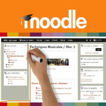 Créer une formation ou un cours sur la plateforme Moodle