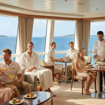 Navires de croisière : Expérience client et services à bord