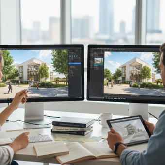 Rendu 3D avec Lumion et Enscape : bases et mise en pratique