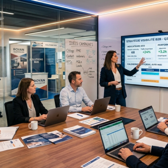 Stratégie de visibilité B2B : faire connaître son entreprise et générer des opportunités
